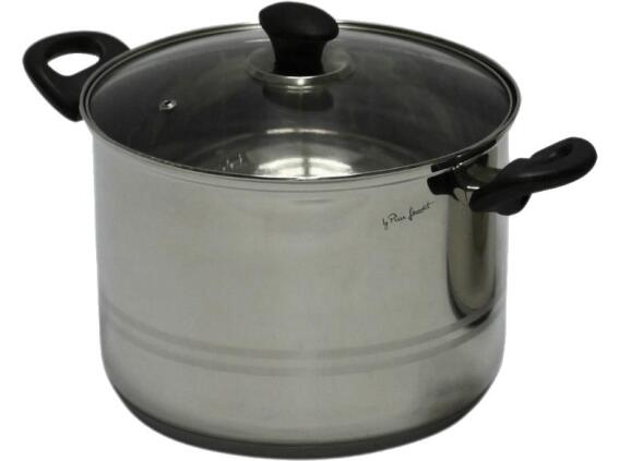 Lamart Κατσαρόλα Σειρά Leger 8lt LTB2418 Ασημί