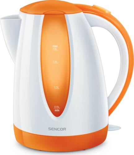 Sencor swk 1813or (πορτοκαλί) πλαστικός βραστήρας 1,8l