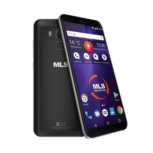 MLS Range 4G Κινητό Smartphone Black Dual Sim