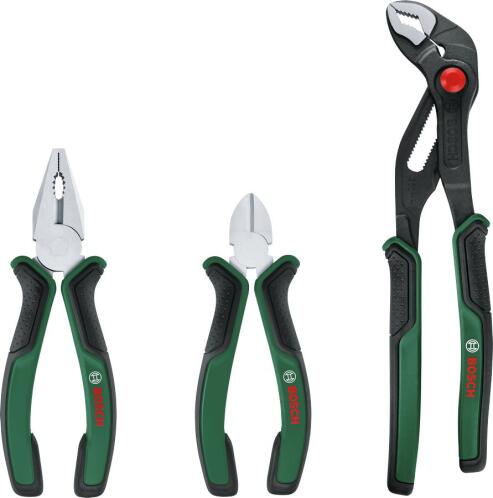 Bosch Σετ 3 Εργαλείων Πένσα Κόφτης Γκαζοτάναλια
