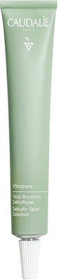 Caudalie Vinopure Stop Boutons Κρέμα Προσώπου Ημέρας για Ακμή & Ερυθρότητα 15ml