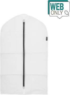 Brabantia  Θήκες Αποθήκευσης  Παλτό Λευκές M 60 x 100 cm -Σετ 2 Τεμαχίων