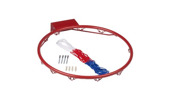 Dunlop Στεφάνι για Μπάσκετ με Διχτάκι σε επίσημες διαστάσεις Ολυμπιακού τύπου 45cm, 22732