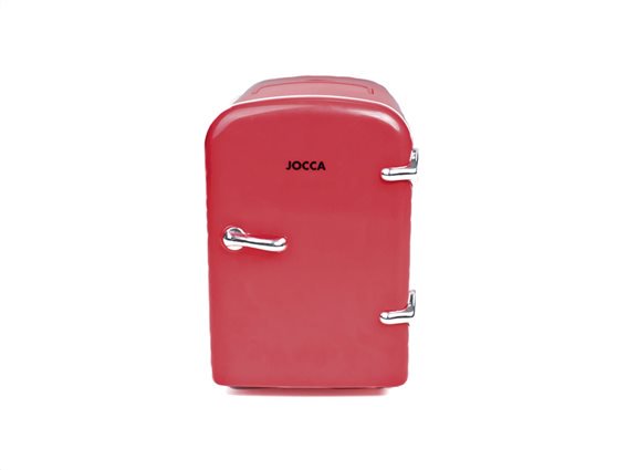 Jocca Ηλεκτρικό Φορητό Ψυγείο Κόκκινο 12V 4lt 9026R Mini Cooler
