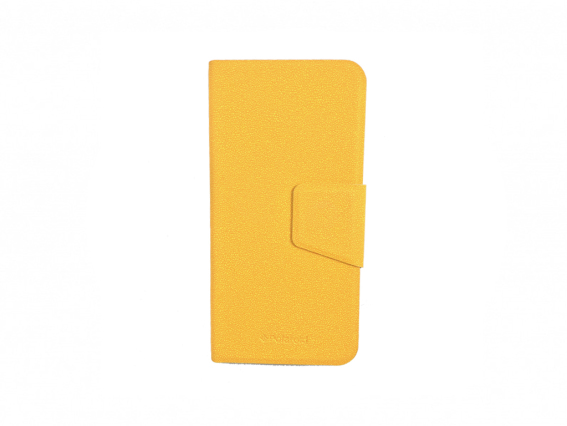 Polaroid 41641 Θήκη για iPhone 6 Plus με Μαγνητικό κλείσιμο και Υφή Δέρματος Χρώμα Πορτοκαλί