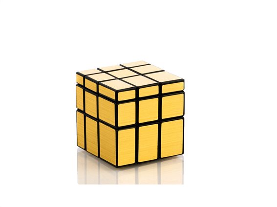3D Ubik Σπαζοκεφαλιά Μαγικός Κύβος σε Κίτρινο χρώμα, V0100151