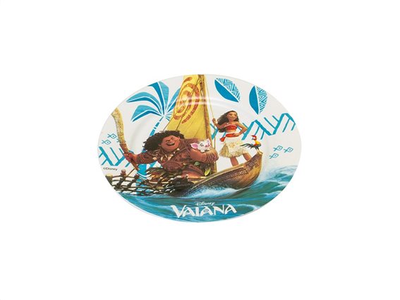 Disney Παιδικό Πιάτο 19cm από Πορσελάνη με θέμα Vaiana, 647788
