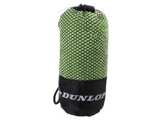 Dunlop Sport Πετσέτα γυμναστηρίου 80x40cm με Πρακτική Θήκη, 15810 Χρώμα Πράσινο