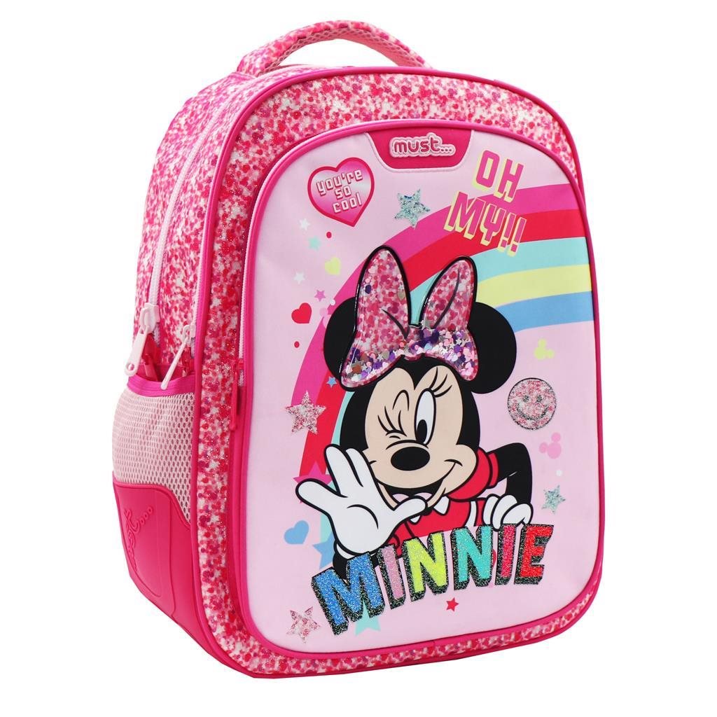 Σχολική Τσάντα Πλάτης Δημοτικού Disney Minnie Mouse Oh My Minnie Must 3 Θήκες