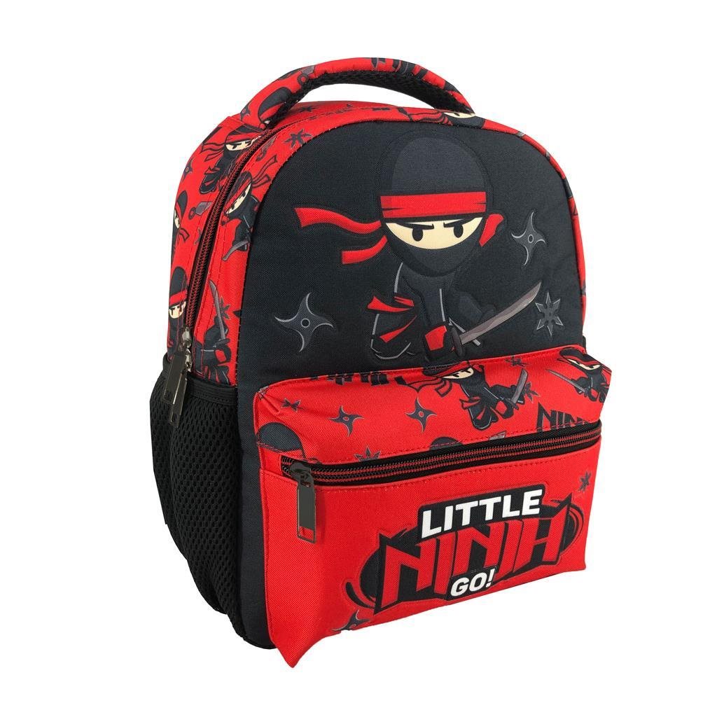 Must Little Ninja Σχολική Τσάντα Πλάτης Νηπίου με 2 Θήκες