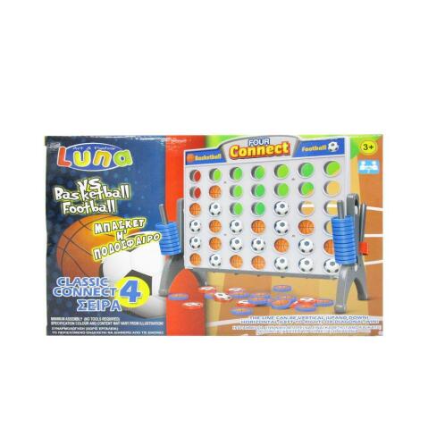 Επιτραπέζιο Σκορ 4 Μπάσκετ - Ποδόσφαιρο Luna Toys 27,8x19x4εκ.
