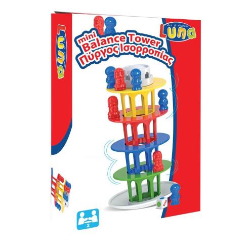 Επιτραπέζιο Παιxνίδι Πύργος Ισορροπίας Luna Toys 14,5x20x4εκ.