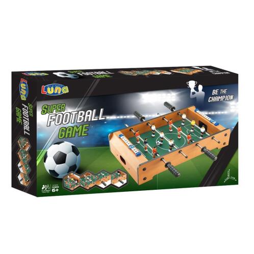 Ποδοσφαιράκι Ξύλινο Επιτραπέζιο Luna Toys 51x31x10,5εκ.