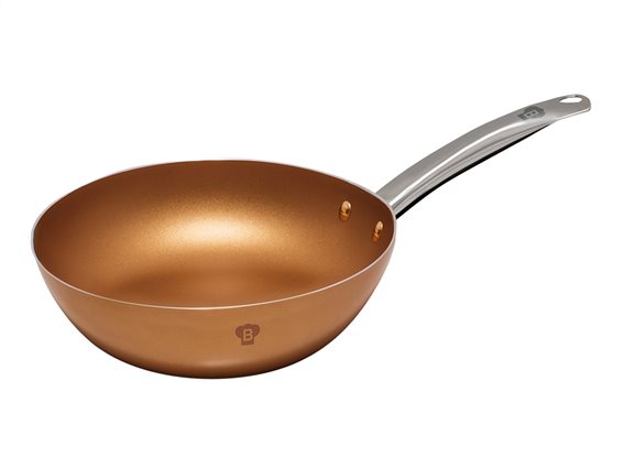 Blaumann BL-3339 28cm wok,Χρώμα Χαλκός, Σειρά Le Chef