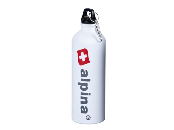 Alpina Switzerland Αλουμινένιο Μπουκάλι Παγούρι 750ML, 22898 Λευκό
