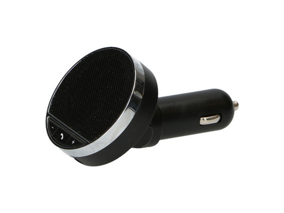 Grundig Bluetooth Handsfree Ηχείο Αυτοκινήτου με 1 Θύρα USB Φόρτισης 2.1A 12-24V σε Μαύρο χρώμα