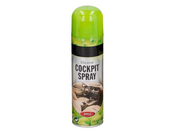 Dunlop Γυαλιστικό Σπρέι  Spray 220ml Σιλικόνης για το Αυτοκίνητο, 06814 Πράσινο μήλο
