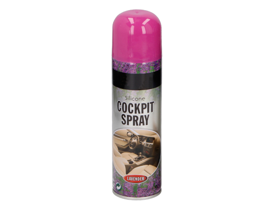 Dunlop Γυαλιστικό Σπρέι Spray 220ml Σιλικόνης για το Αυτοκίνητο, 06814 Λεβάντα