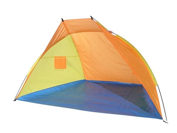 Σκίαστρο Σκηνή Παραλίας Camping σε Πορτοκαλί Χρώμα, 220x115x115cm, Beach Shelter 62006