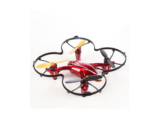Τηλεκατευθυνόμενο Drone με χειριστήριο 2.4GHz 4 καναλιών με Camera σε Κόκκινο χρώμα, Drone Droid