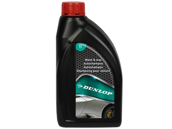 Dunlop Σαμπουάν με Κερί Στίλβωσης για πλύσιμο του Αυτοκινήτου 1L, Wash & Wax 86710