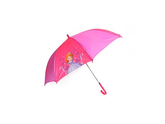 Disney Παιδική Ομπρέλα Χειροκίνητη Μπαστούνι Πριγκίπισσα 66cm