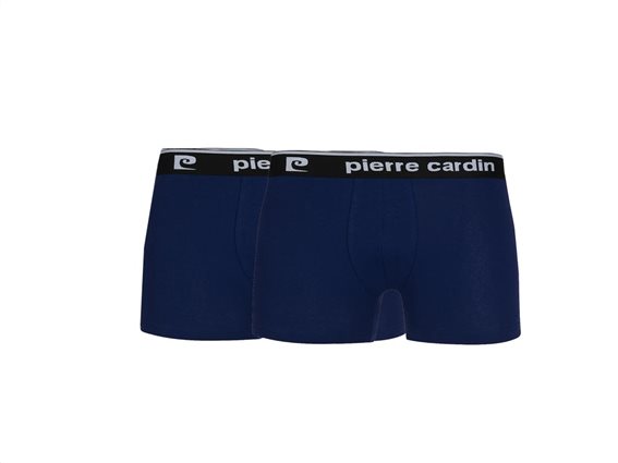 Pierre Cardin Σετ Ανδρικά Εσώρουχα Μποξεράκια Boxers 2 τεμ. σε Navy χρώμα, PCU276 XXLarge
