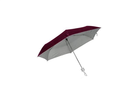 Amrini Mini Ομπρέλα Βροχής διαμέτρου 53 cm Βυσσινί