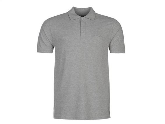 Pierre Cardin Ανδρικό μπλουζάκι polo T-Shirt με κοντό μανίκι και κουμπιά σε Γκρι Ανοιχτό χρώμα