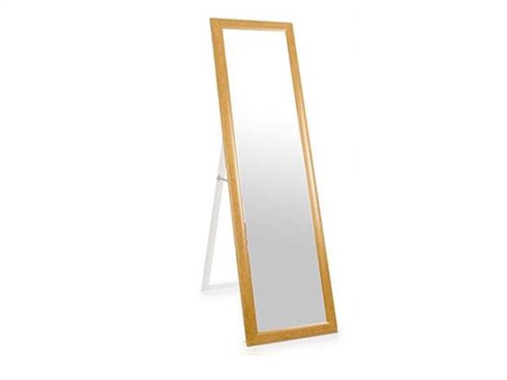 Ολόσωμος Καθρέπτης Δαπέδου 3 x 38,5 x135 cm, με ξύλινο Πλαίσιο, Gift Decor