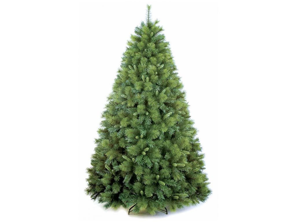 Τεχνητό Χριστουγεννιάτικο Δέντρο MIXED CAROLINA ύψους 2.10 μέτρων, σε πράσινο χρώμα