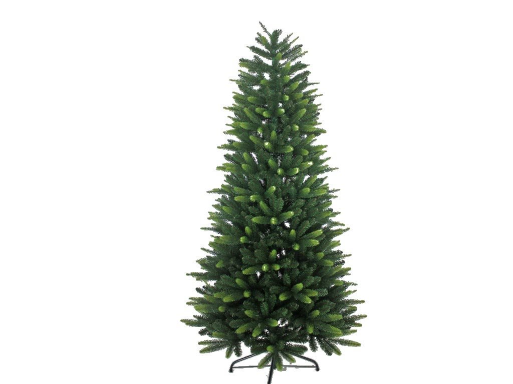 Τεχνητό Χριστουγεννιάτικο Δέντρο OSLO PINE ύψους 2.10 μέτρων, σε πράσινο χρώμα