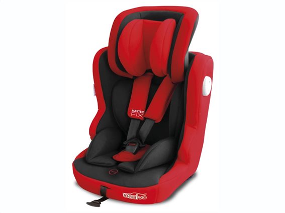 Asalvo Baby Παιδικό Κάθισμα Ασφαλείας Αυτοκινήτου για παιδιά 9-36 κιλά σε Κόκκινο χρώμα 66x51x47 cm