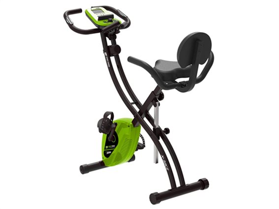 Στατικό Ποδήλατο Γυμναστικής με ψηφιακή οθόνη και βάση tablet, σε 3 χρώματα, ST-X6 Πράσινο