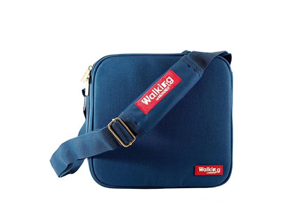 Σετ Φαγητοδοχεία Lunchboxes και Τσάντα Lunchbag 5 τεμαχίων σε μπλε χρώμα, Bergner BG-3652-BL