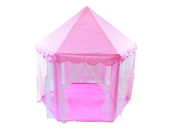 Παιδική Σκηνή Κάστρο Πριγκίπισσας σε ροζ χρώμα, 135x135x140 cm