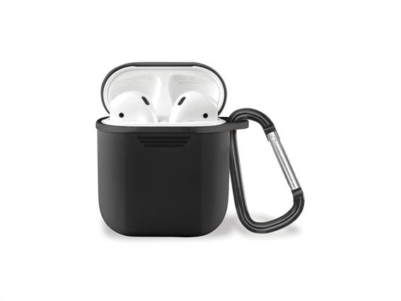 Aria Trade Σετ Αξεσουάρ 4 Τεμαχίων Συμβατά Με Airpods Μαύρα