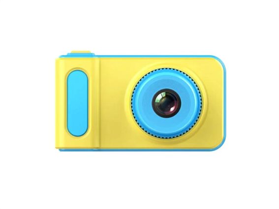 Παιδική Φωτογραφική Μηχανή και Κάμερα με οθόνη LCD σε μπλε χρώμα, 8x4.5x4.5 cm, TD-KD001