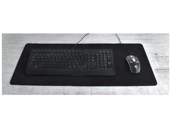 Αντιολισθητικό Μαξιλαράκι για το Ποντίκι Mousepad σε μαύρο χρώμα, 69.5x30 cm