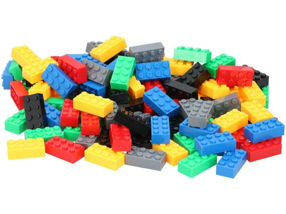 Σετ Τουβλάκια 120 τεμαχίων σε διάφορα χρώματα, Eddy toys building blocks
