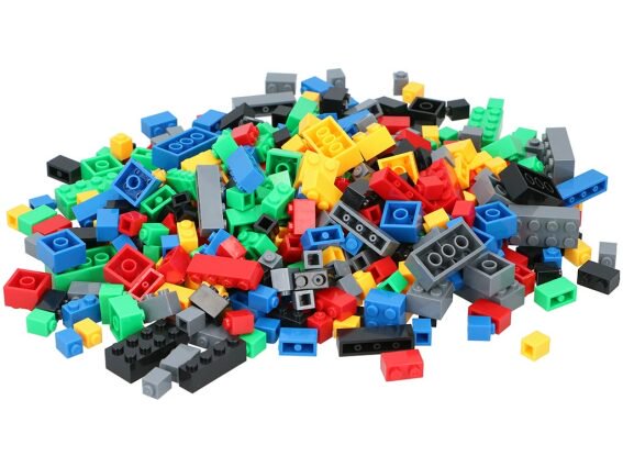 Σετ Τουβλάκια 500 τεμαχίων σε διάφορα σχήματα και χρώματα, Eddy toys building blocks