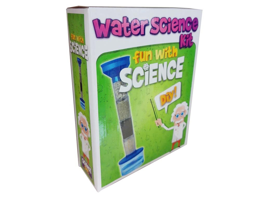 Εκπαιδευτικό επιστημονικό παιχνίδι για την ανάλυση του νερού, Water Science Kit