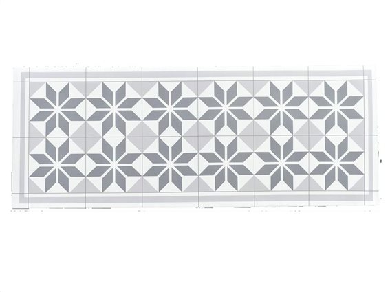 Πατάκι Διάδρομος  Κουζίνας με σχέδιο, 50x130cm, Horone