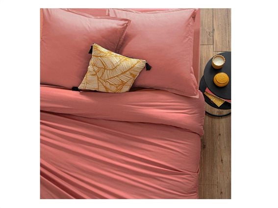 Διπλή Παπλωματοθήκη σε Ροζ χρώμα, 240x220 cm, Duvet cover