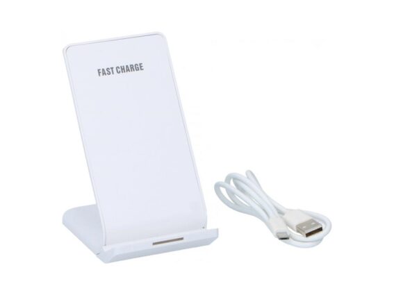 Grundig Ασύρματη Βάση φόρτισης κινητών τηλεφώνων, με USB Hub σε λευκό χρώμα, 12x7x9 cm