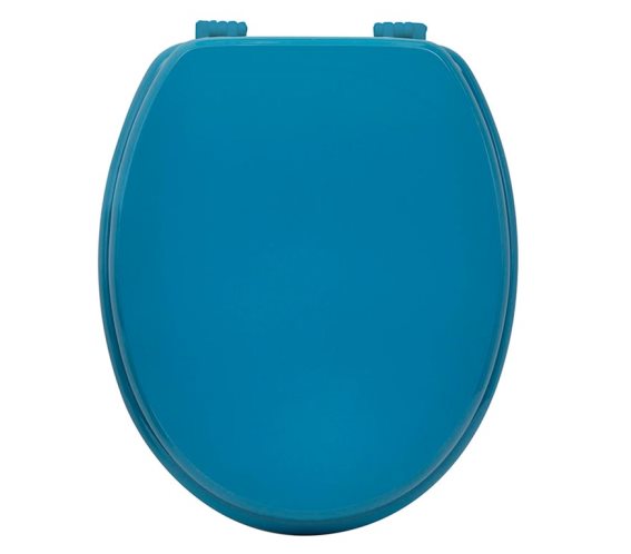 Πλαστικό καπάκι λεκάνης μπάνιου σε Μπλε χρώμα, 45.6x37.2x5cm