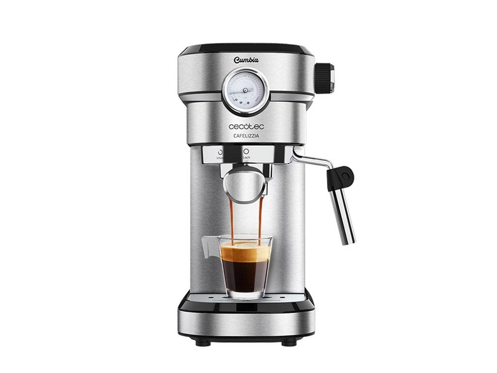 Cecotec Καφετιέρα Espresso Cafelizzia 790 Steel Pro με Πίεση 20 Bar, CEC-01584