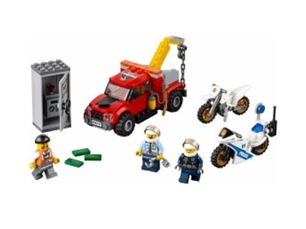 Τουβλάκια Lego City Police Tow Truck Trouble 60137 144 τεμαχίων για παιδιά 5-12 ετών, 86523
