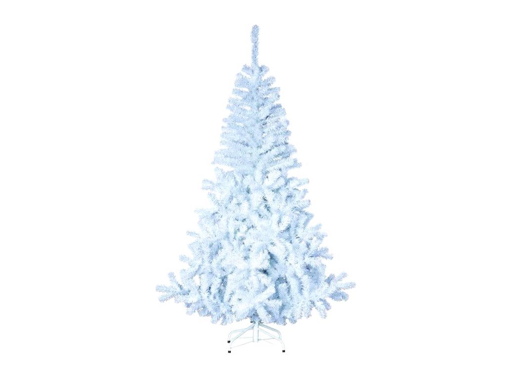 Τεχνητό Χριστουγεννιάτικο Δέντρο ύψους 180cm, με πλαστική βάση σε λευκό χρώμα, Sapin Elegant