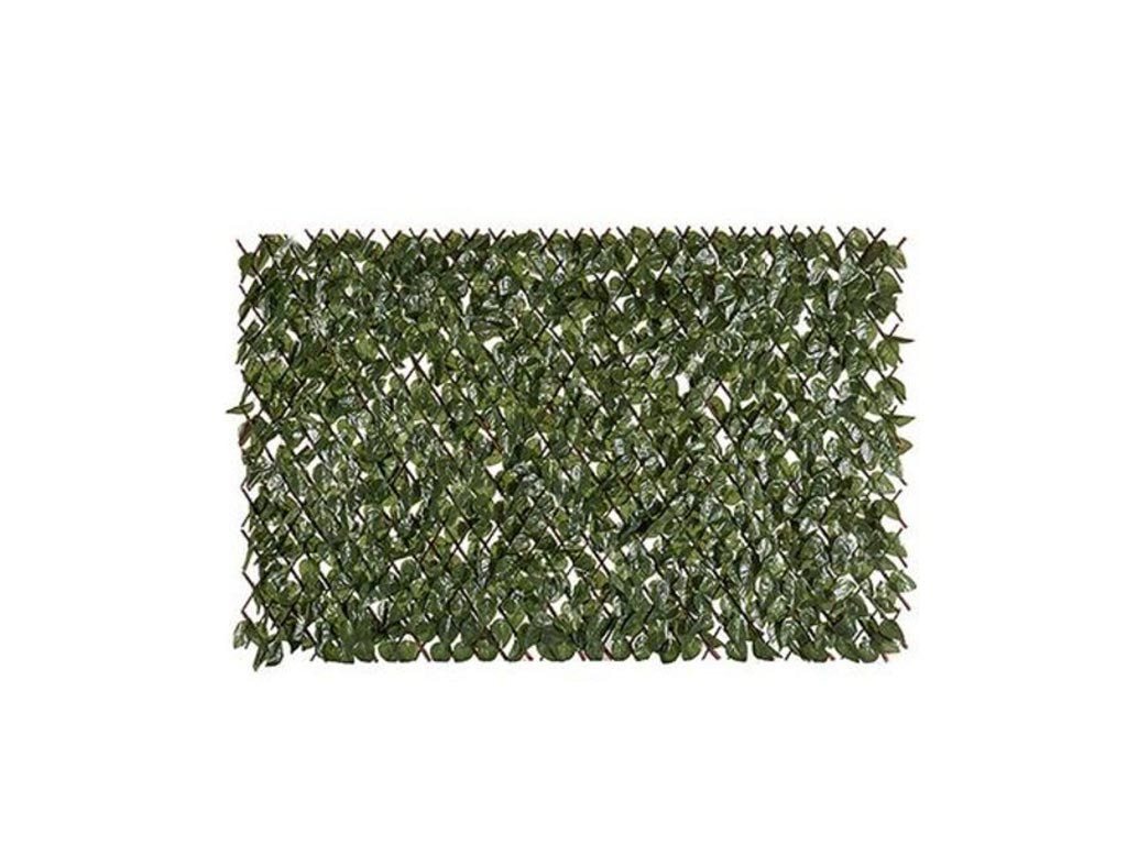 Φυλλωσιά με Πλαστικό Πλέγμα, Διαχωριστικό σε πράσινο χρώμα, 200x4x100 cm, Separator